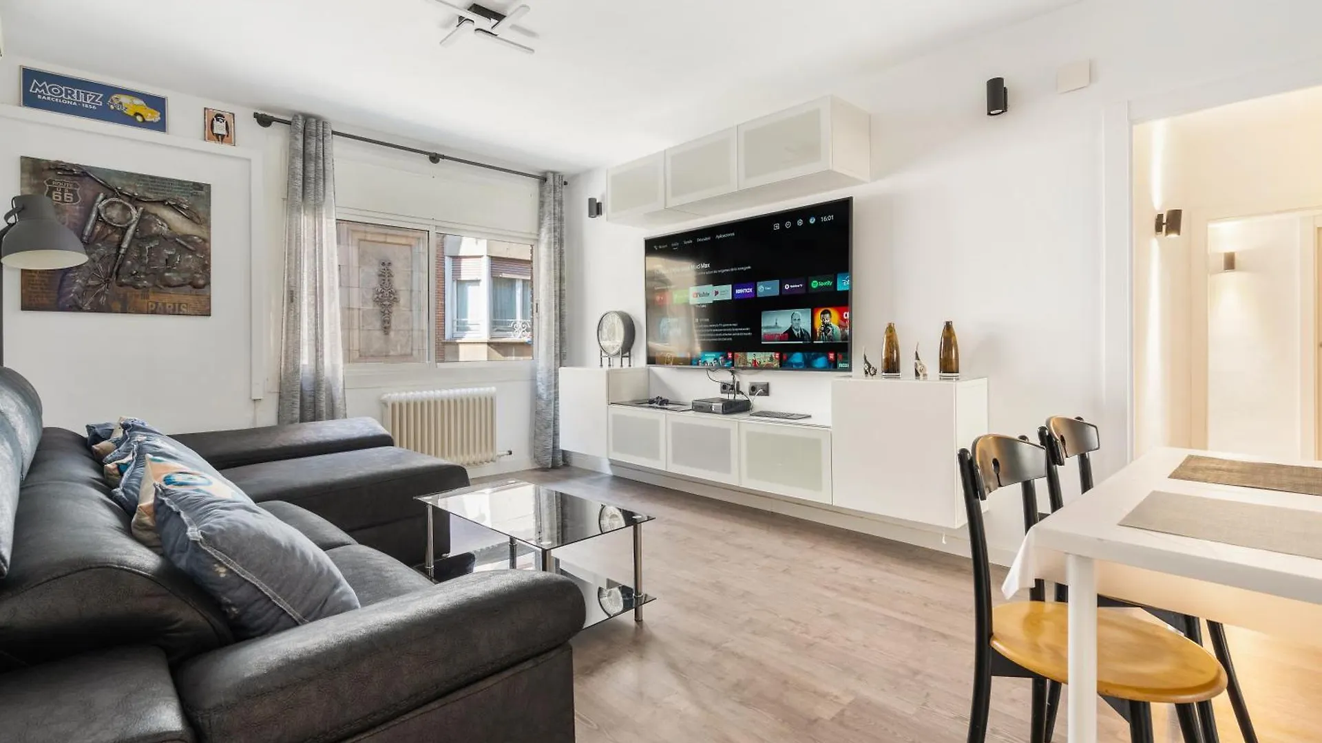 公寓 Your Home In Barcelona Office & Gym & Parking Free
